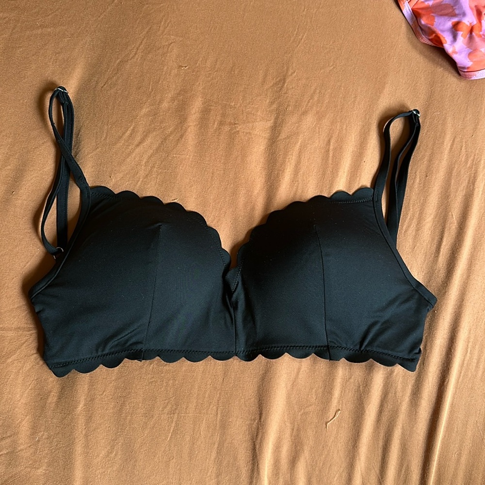 Push up swim top